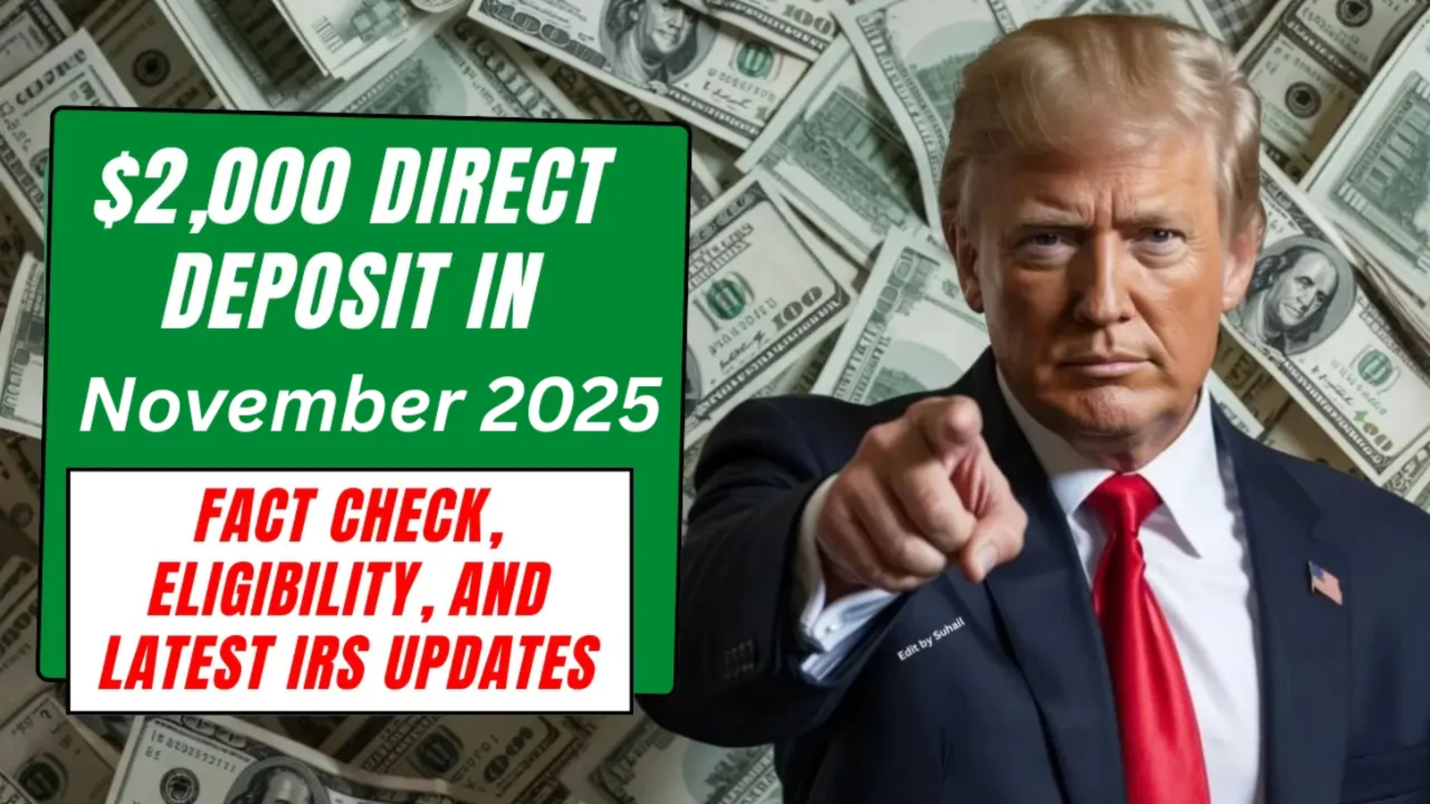 $2,000 IRS Direct Deposit 2025