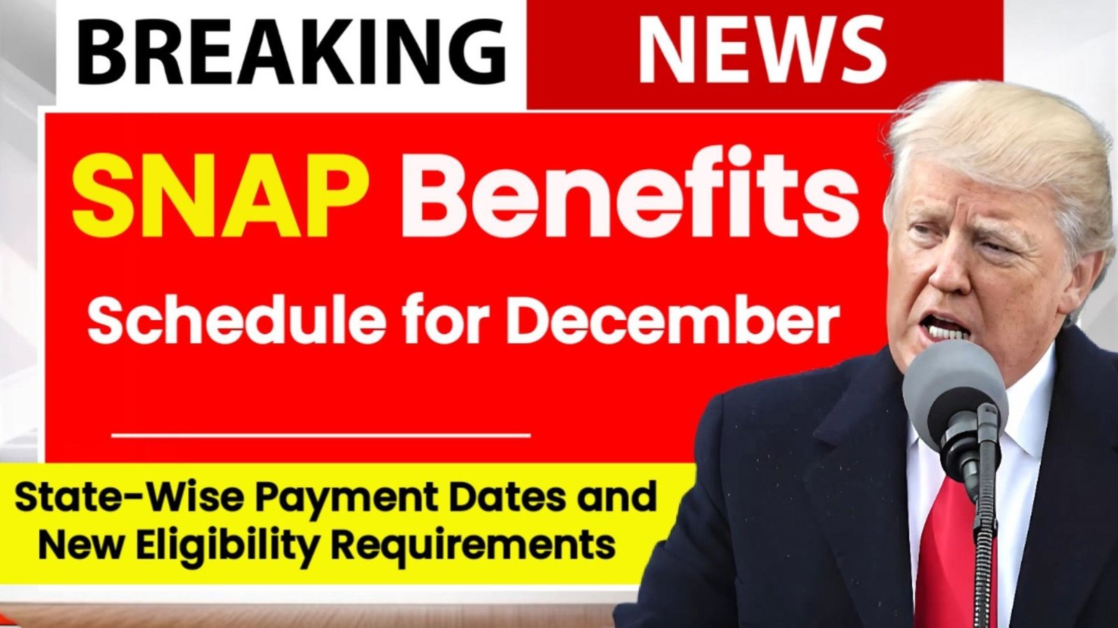 SNAP Benefits December 2025: State-Wise Deposit Timeline & New Eligibility Requirements