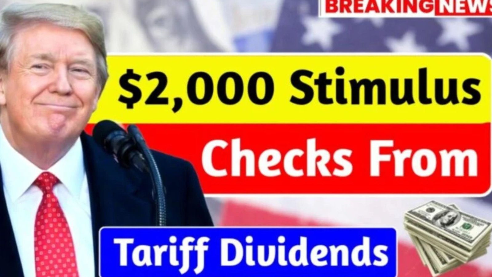 $2,000 Tariff Dividend Stimulus Checks 2025: Eligibility, Approval Status & What to Expect